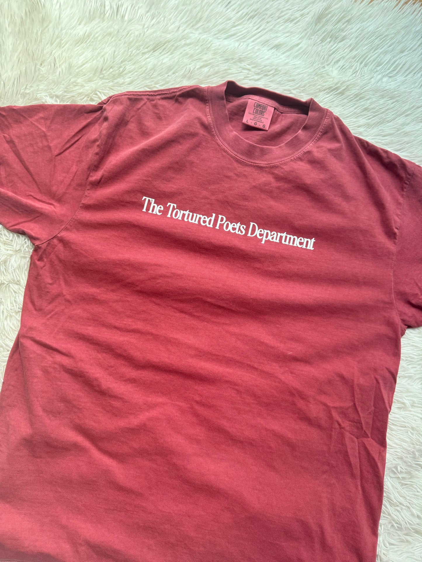 Tortured Poets Department - Size L Oopsie
