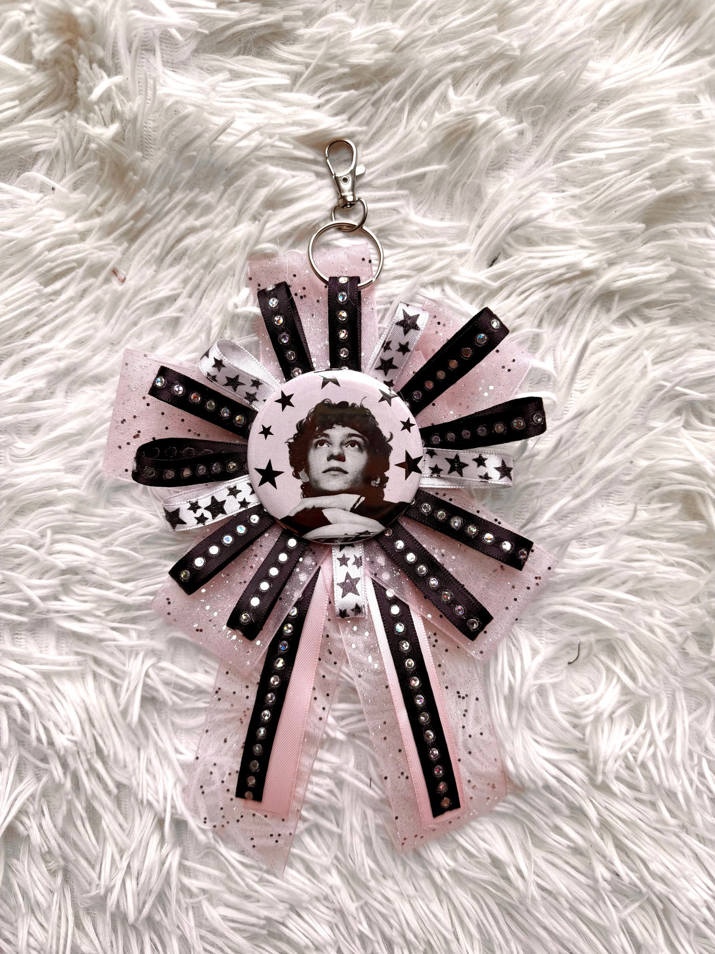 PINK KIMI BAG CHARM