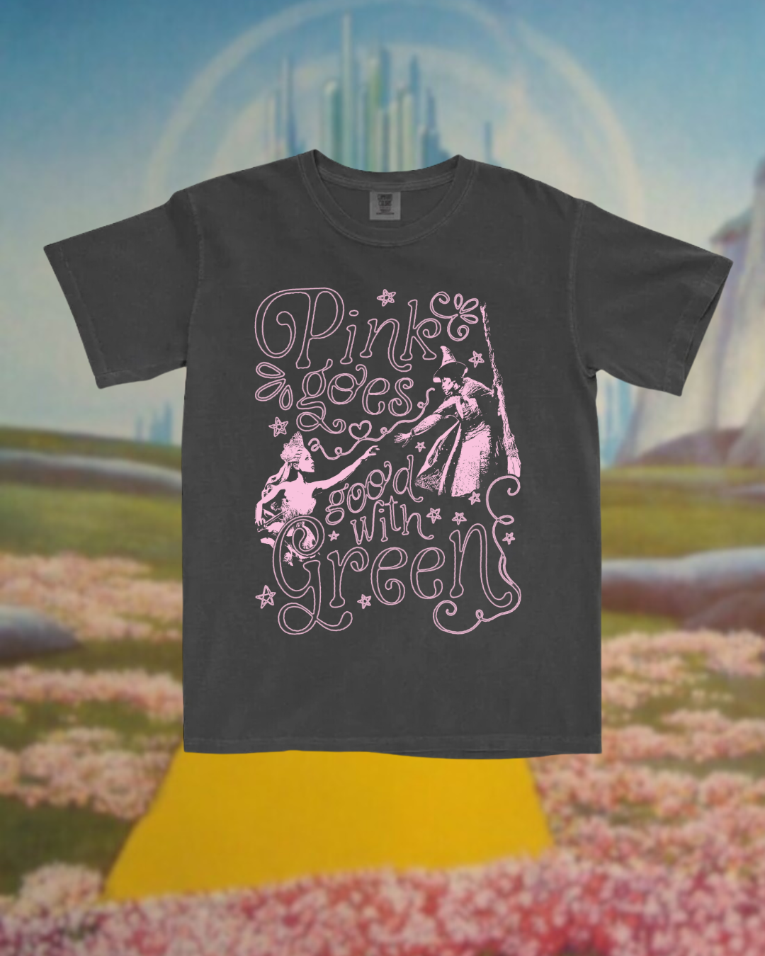 PINK GOES WITH GREEN