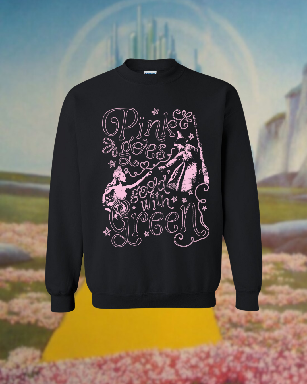 PINK GOES WITH GREEN