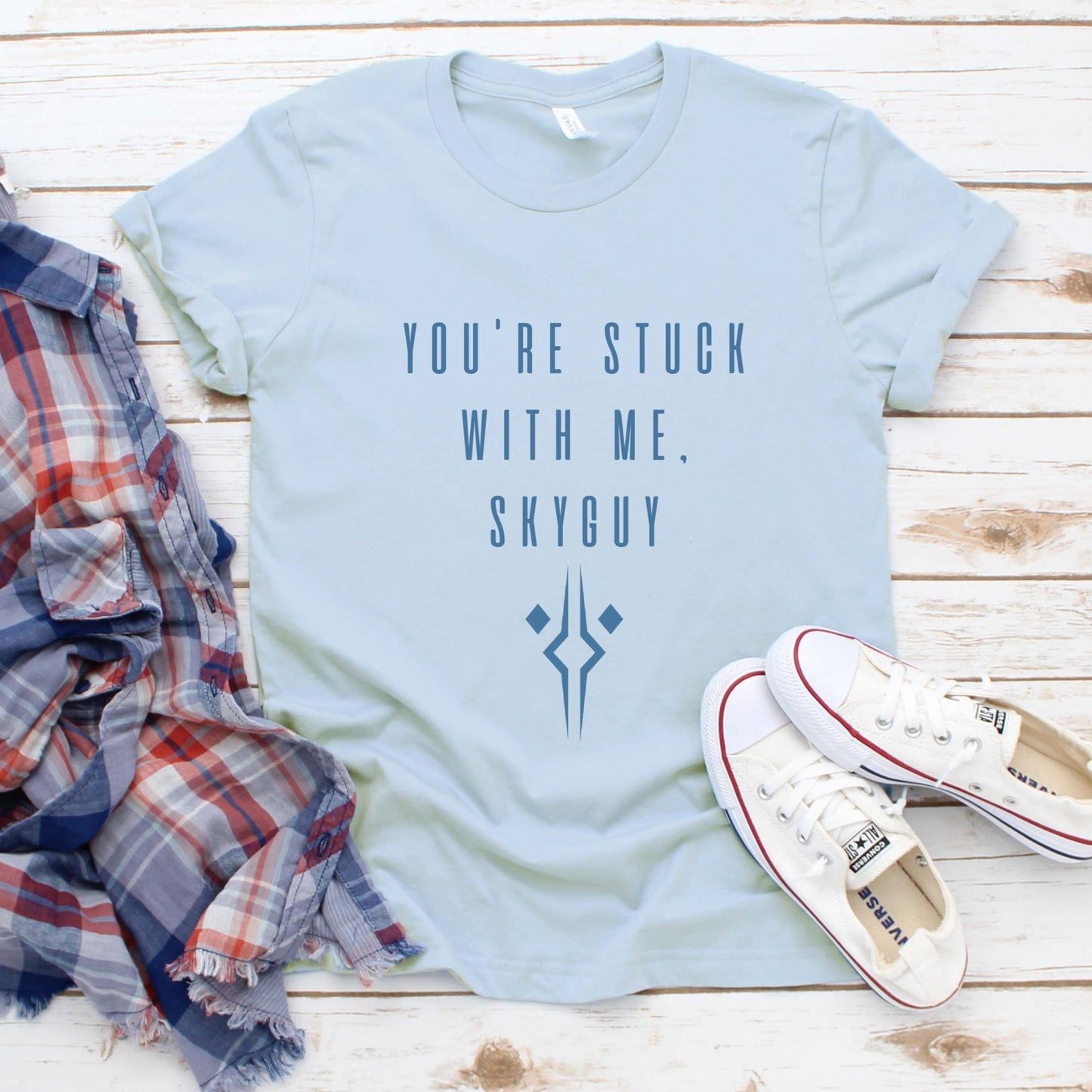 STUCK WITH ME SKYGUY TEE
