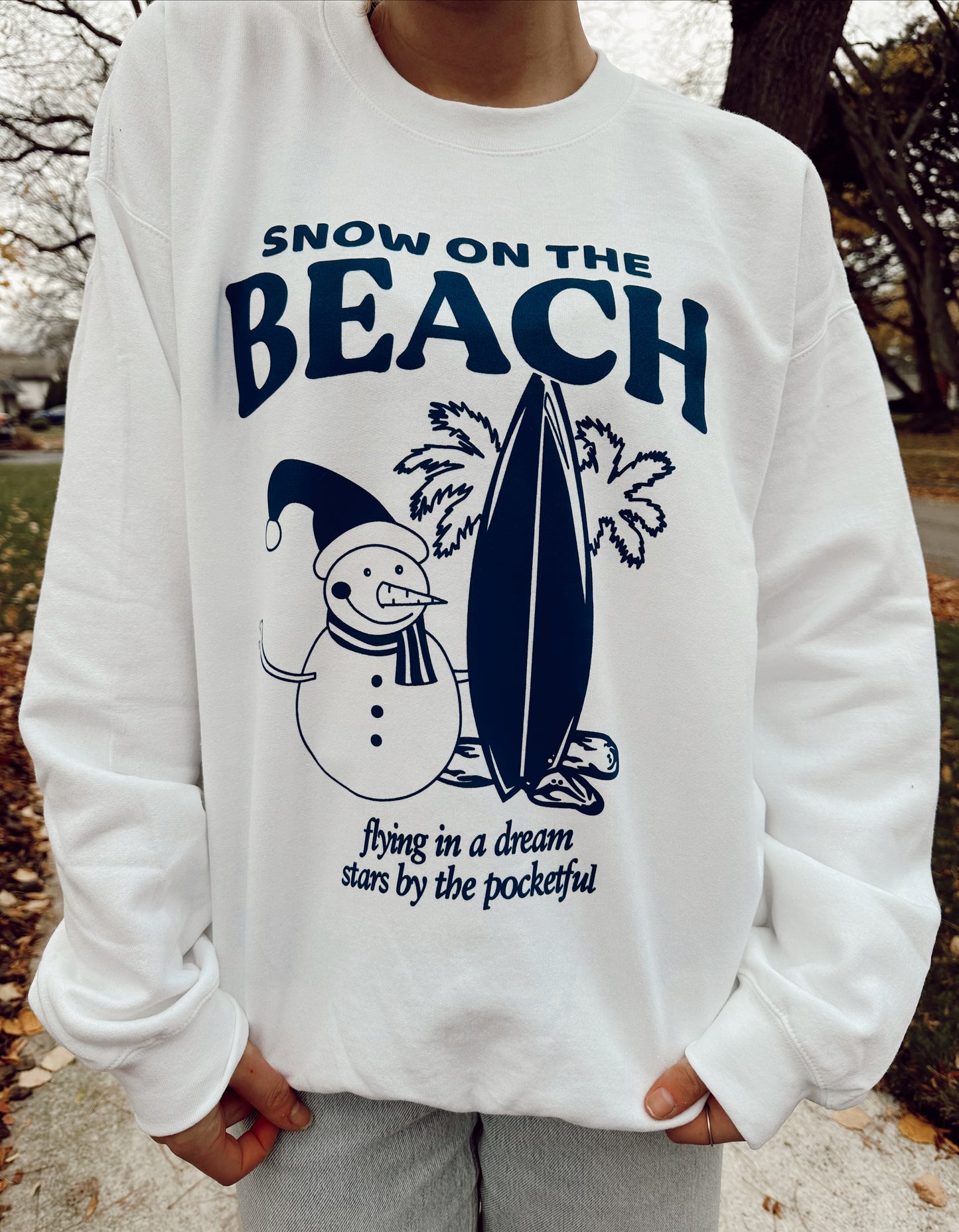 SNOW ON THE BEACH