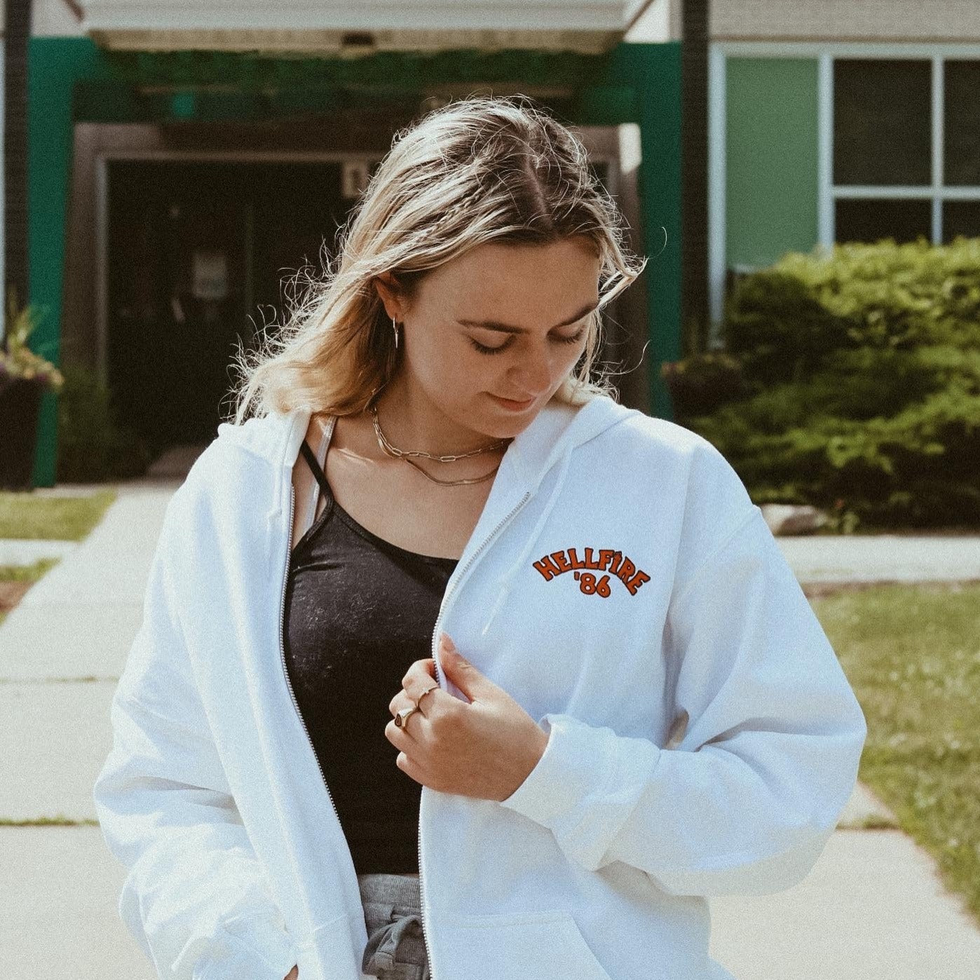 HELLFIRE ZIP UP (SALE)