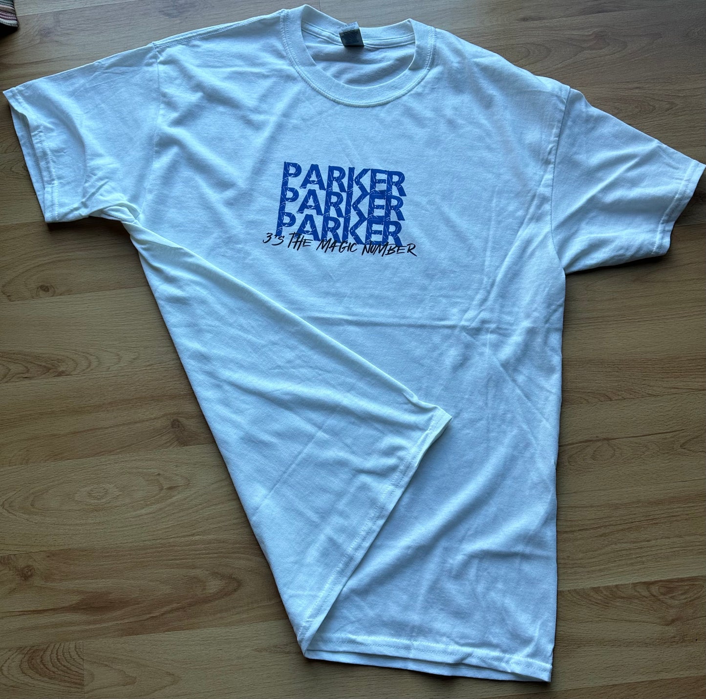 MAGIC NUMBER - Large Tee (white)