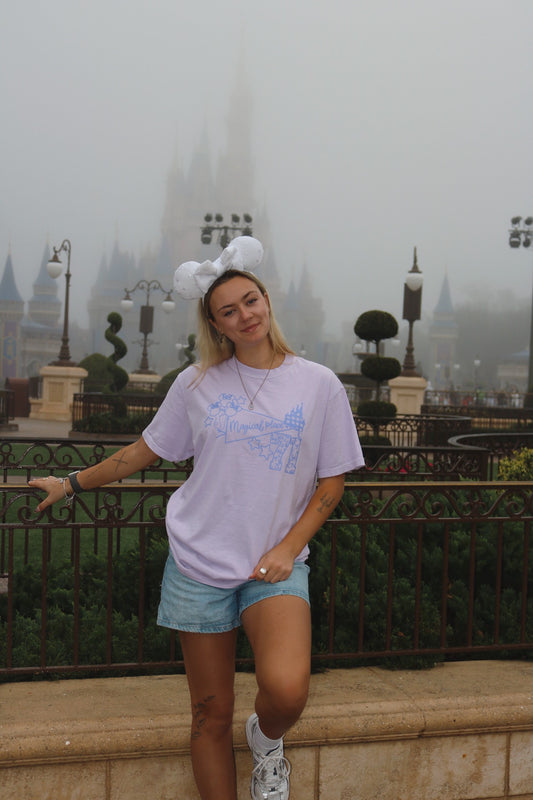 MAGICAL PLACE - 3XL WASHED PURPLE (We made too much)