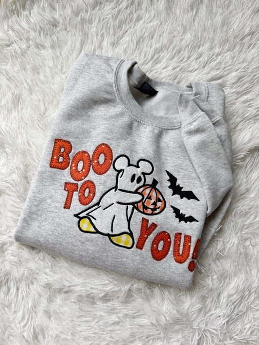 BOO TO YOU GHOST OOAK