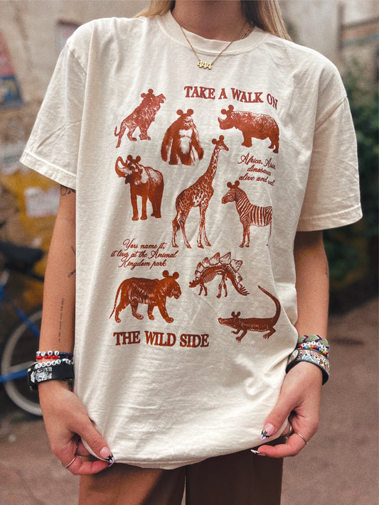 THE WILD SIDE- TEES IVORY (We made too much)