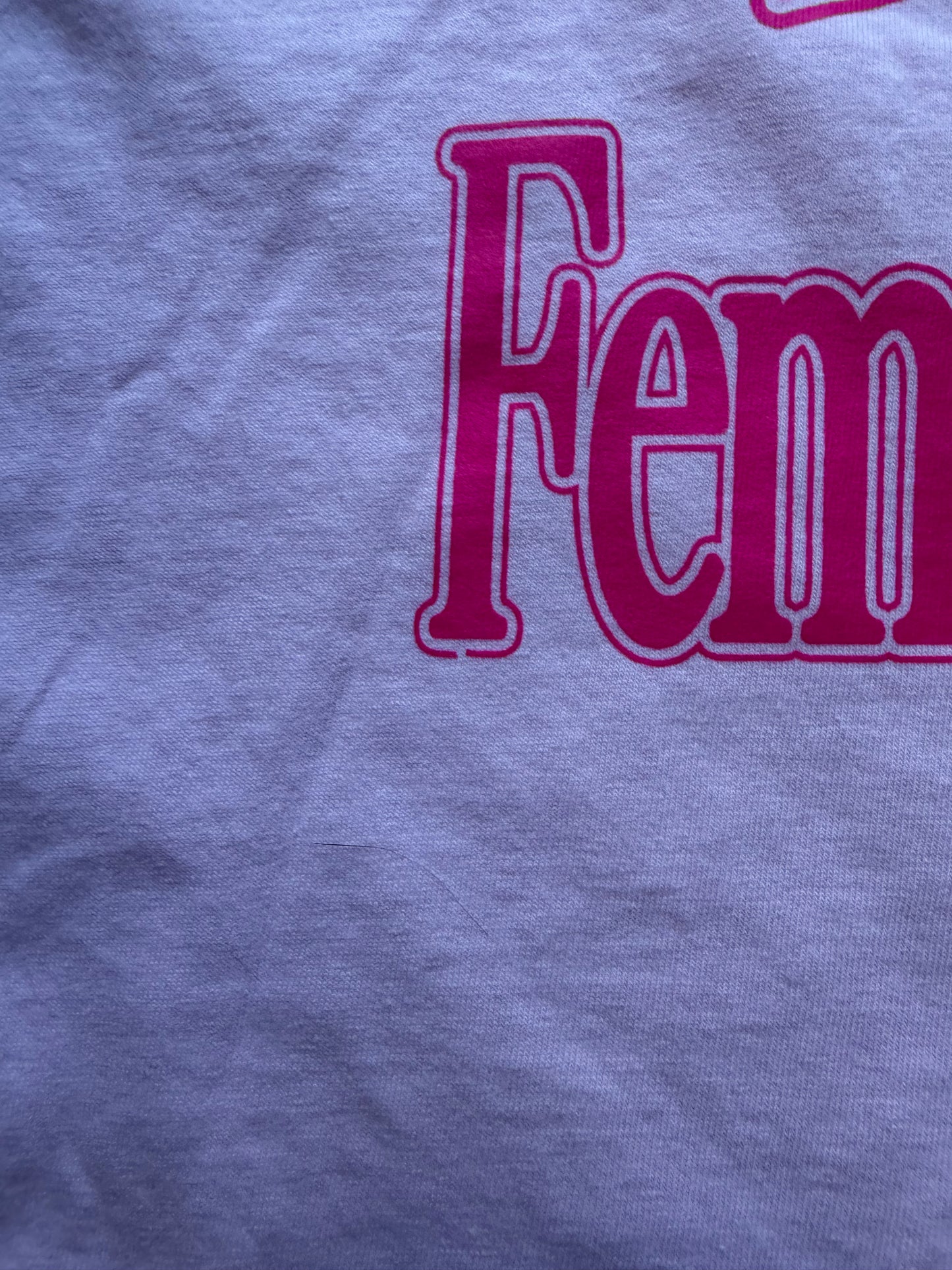 FEMININOMENON (Oopsie) - 2XL Tee Light Pink
