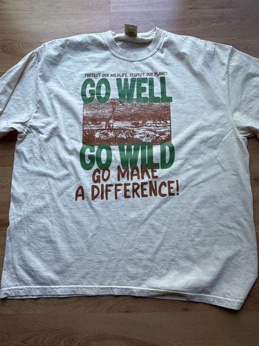 Go Well, Go Wild (Oopsie) - 2XL Tee