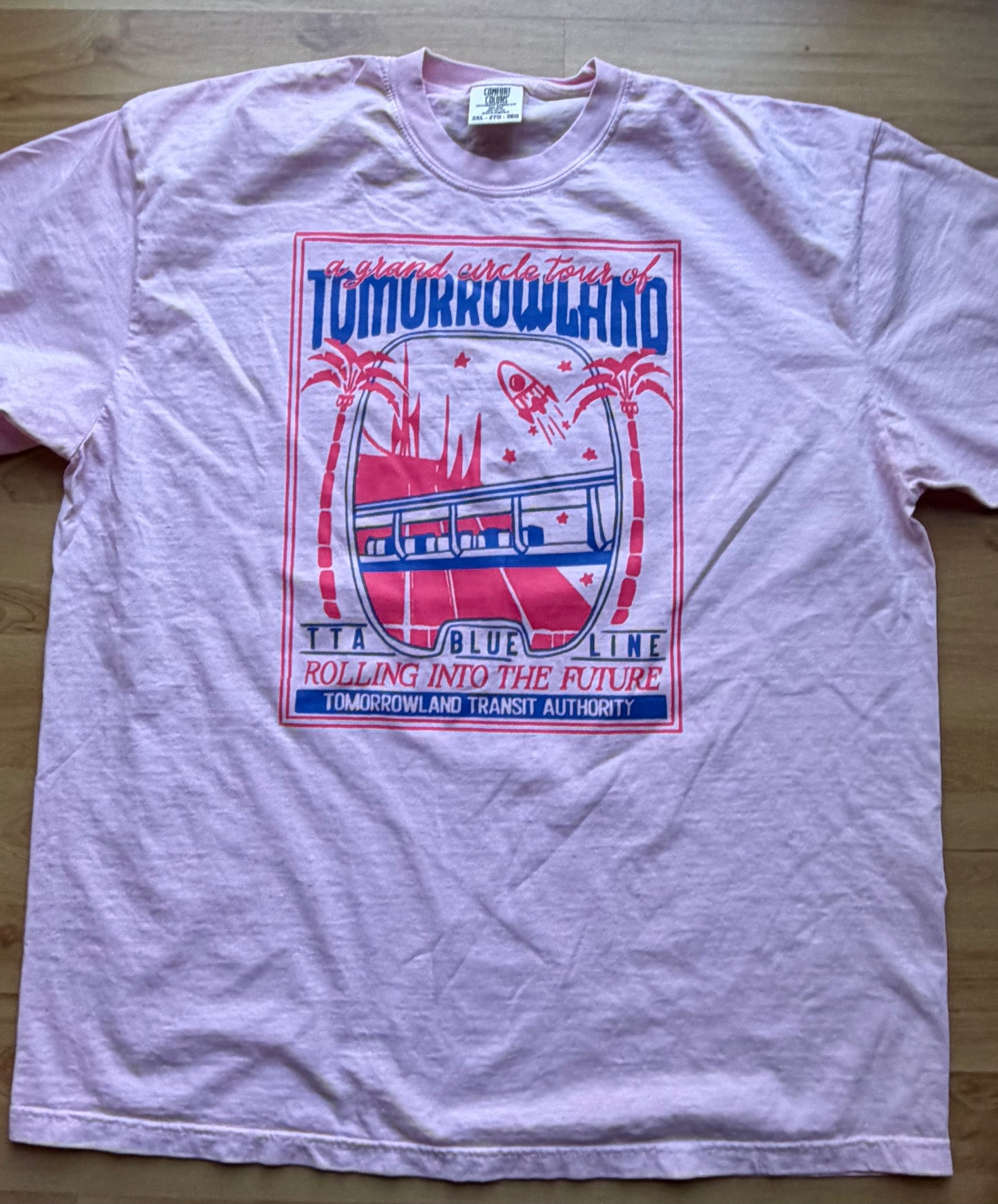 TOUR OF TOMORROWLAND (Oopsie) 2XL Tee