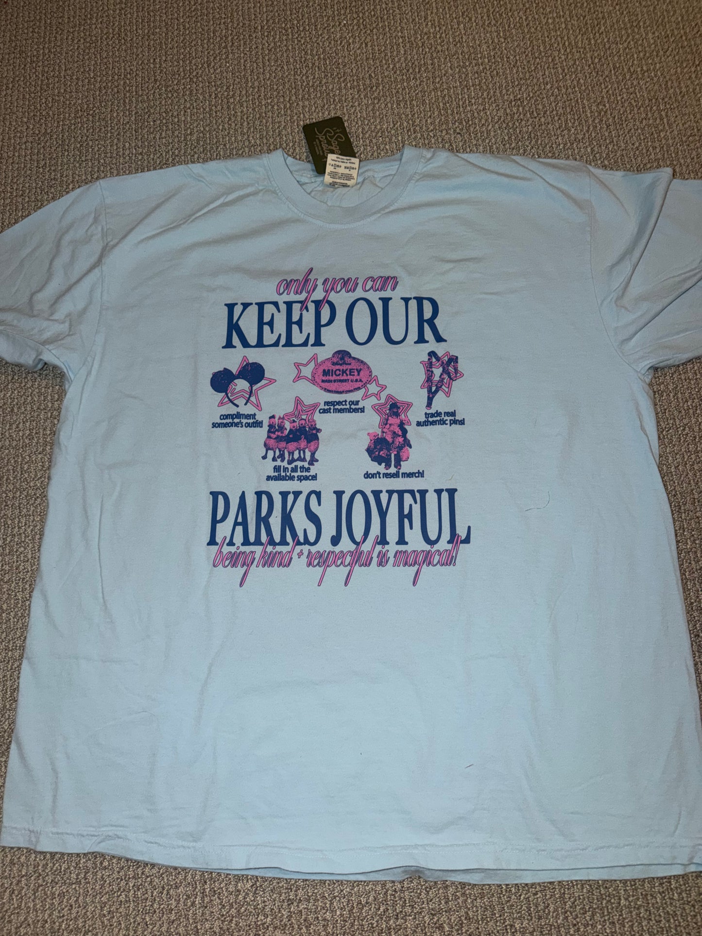 KEEP OUR PARKS JOYFUL (Oopsie)