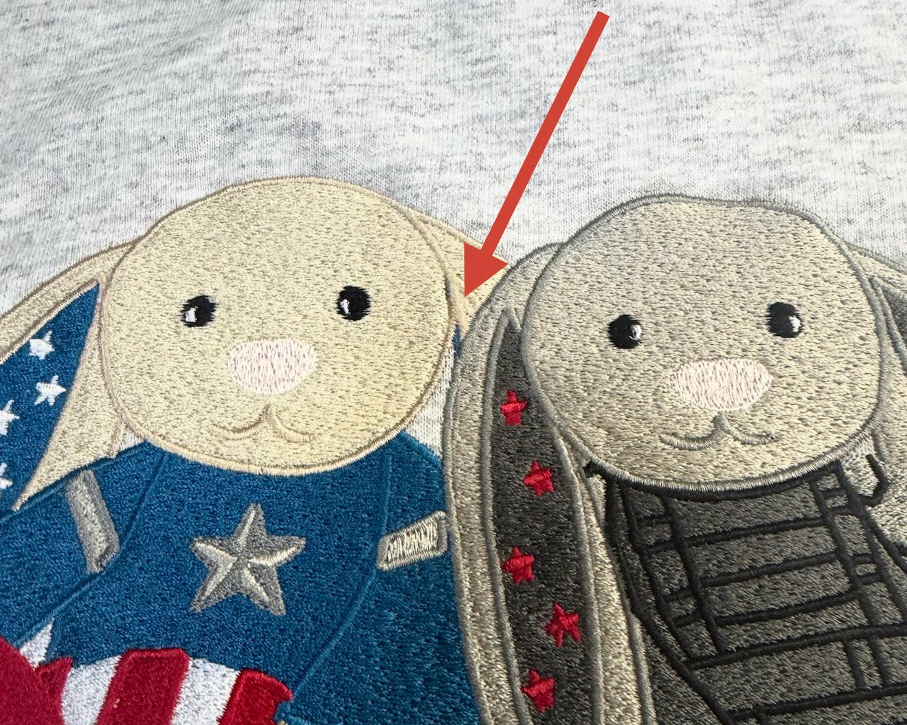 JELLY CAP AND BUCKY (Oopsie) - L Crew