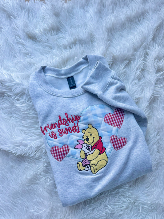 FRIENDSHIP IS SWEET ONE OF A KIND GREY